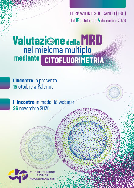 Valutazione della MRD nel mieloma multiplo mediante citofluorimetria - Palermo, 15 Ottobre 2026